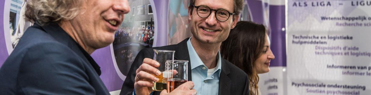 Prof. Ludo Van Den Bosch and Prof. Dr. Philip Van Damme