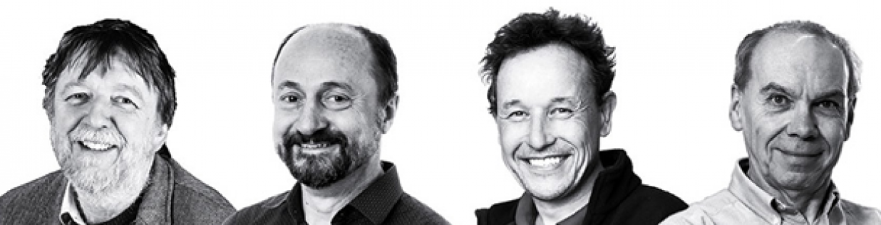 the four winners of the 2018 Brain Prize