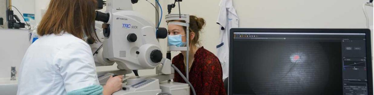 Setup in the lab of Prof Stalmans