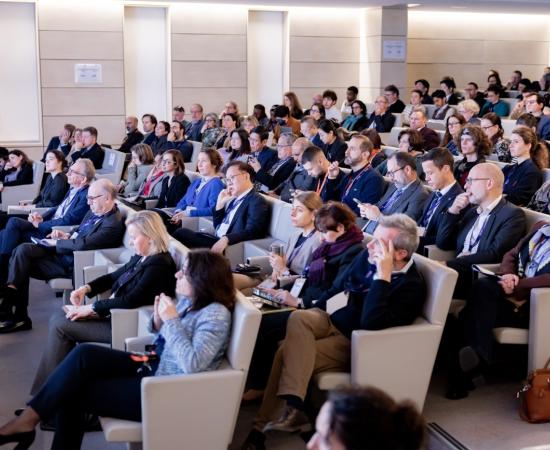 Photo of the audience during one of the scientific sessions