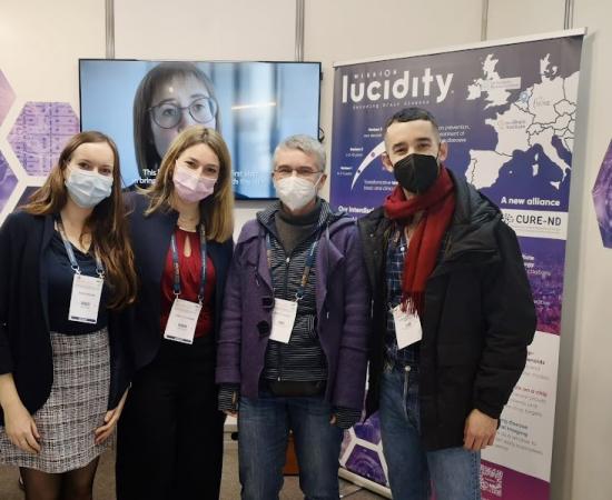 Stanford partners visit the ML booth